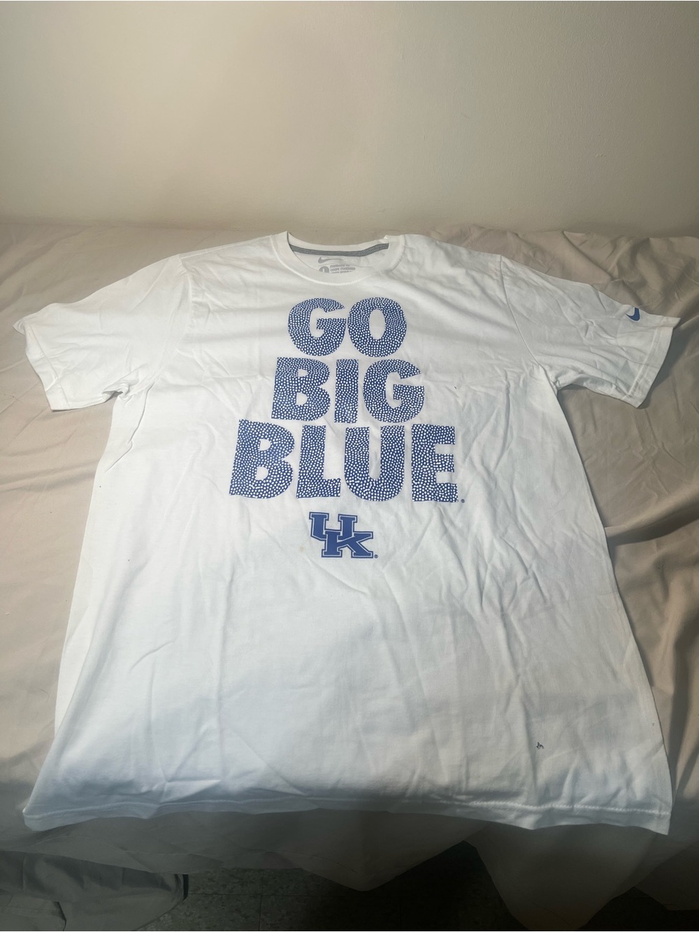 Nike Kentucky Wildcats 'Go Big Blue' White T-Shirt